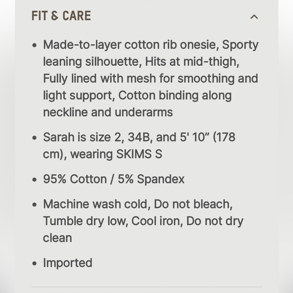 Skims Cotton Rib Onesie, Color Army - Picture 11 of 12